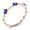 Rose Gold, variant on Gold Filled Blue Sapphire Chain Tennis Bracelet