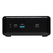 ASRock Industrial NUC BOX-1360P/D5 Barebone Systems - Mini-PC (13th Gen Intel CPU DDR5 4800, support Quad-Display, USB4)