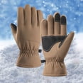 thumbnail image 3 of Xmyrz Gloves For Women Cold Weather Couples Outdoor Ski Gloves Cycling Thick Thermal Gloves Windproof Warm Gloves Men Mittens, 3 of 4