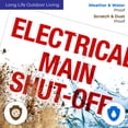 thumbnail image 5 of Electrical Main Shut-Off Sign,, 5 of 8