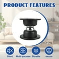 thumbnail image 4 of LAMIRO Door Stoppers for Bottom of Door,Wear-Resistant, Sturdy and Not Effortless to Age Magnetic Door Stop,Strong Magnetic Structure Door Jammer Door Stopper,black, 4 of 7