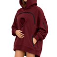 thumbnail image 4 of 2027 New Pet Pouch Hoodie with Pouch Pull Pocket for Cat Dogs Hoodie & Snack Hoodies, 4 of 7