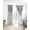 Purple, variant on Gray Eucalyptus Leaves Blackout Curtains 72 Inches Long for Bedroom, Watercolor Floral Leaf Plants Thermal Insulated Room Darkening Black Out Window Curtain Panels Grommet Drapes for Living Room