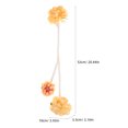 thumbnail image 2 of IDEANATEGRATE 2Ud Sujetadores Para Con Flores Artificiales Amarillos Para Sin Perforar, 2 of 8