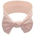 thumbnail image 2 of Diademas BABYGIZ para bebés y niñas pequeñas, de algodón hechas a mano con lazos, accesorios para el cabello infantil (blanco, gris, rosa, rosa empolvado), 2 of 8