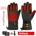 thumbnail image 2 of Guantes calefactables para hombres y mujeres, 2022 guantes calefactables recargables de 4000 mAh, guantes eléctricos, guantes calefactables con batería, guantes calefactores impermeables con, 2 of 5