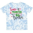 thumbnail image 3 of Inktastic Santa is Promoting Me to Big Brother Boys Toddler T-Shirt, 3 of 5