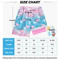 thumbnail image 2 of Little Boys Big Boys Swim Trunks Kids Boardshorts Print Swimwear Quick Dry Beach Shorts UPF 50+ For 5-16T, 2 of 9