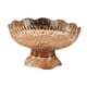 thumbnail image 1 of Frutero con pedestal y diseño escurridor, decoración de mesa, moderno, decoración del hogar, soporte para aperitivos, bandeja de frutas para encimera Color café, 1 of 8