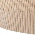 thumbnail image 7 of Wrtxtat Mens Stand Collar Pullover Sweater Twist Cable Knitted Long Sleeve Quarter Button Casual Ribbed Henley Sweaters with Pockets Beige M, 7 of 7
