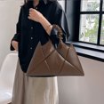 thumbnail image 2 of Bolso acolchado para mujer con asa fruncida Bolso Hobo Color sólido para viajes de compras Hugtrwg Para estrenar, 2 of 9