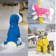 thumbnail image 4 of 3 impermeables para mascotas, gatos y perros, monos reflectantes con capucha impermeable (2XL) brillar  Electrónica, 4 of 5