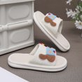 thumbnail image 6 of KANG Colorful Thick Soled Linen Slippers For Indoor Non Slip Slippers, 6 of 9