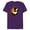 Purple, variant on Marvel Venom Halloween Symbiote Pumpkin Jack-O’-Lantern - Short Sleeve Blended T-Shirt for Adults - Customized-Navy Heather