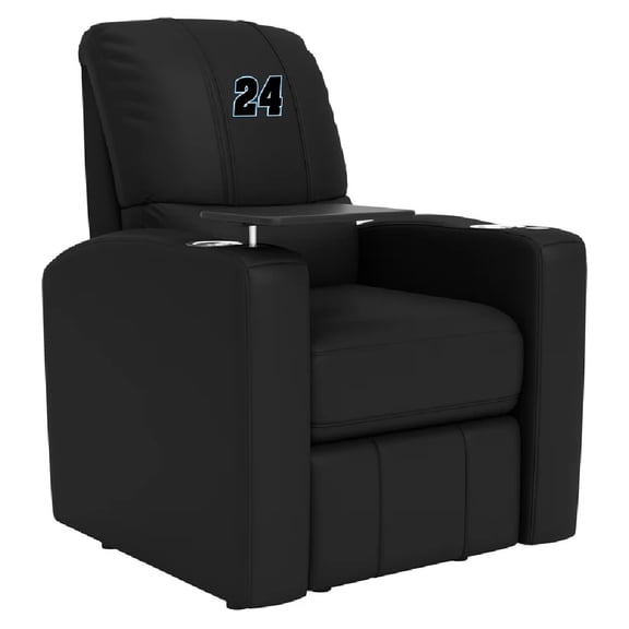 Stealth Power Plus Recliner with William Byron #24 Black Logo