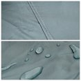 thumbnail image 6 of V-Hull 210-Denier Waterproof Boat Cover for 14'-16' Trailerable Fishing Ski Boats Runabout Covers Gray, 6 of 6