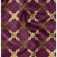 thumbnail image 1 of Soimoi Silk Fabric Argyle Check Fabric Prints By Yard 42 Inch Wide, 1 of 5