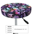 thumbnail image 4 of Kdxio whale fish octopus Stool Covers Round,Stretch Round Bar Stool Covers Washable Bar Stool Cushion Slipcover for 12-15 Inch Chair-12 inch, 4 of 7