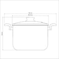 thumbnail image 3 of Olla Alta Con Tapa Tramontina Rivoli 26 cm, 3 of 3