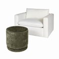 thumbnail image 4 of Better Homes & Gardens Elsie Swivel Ottoman, Forest Green, 4 of 5