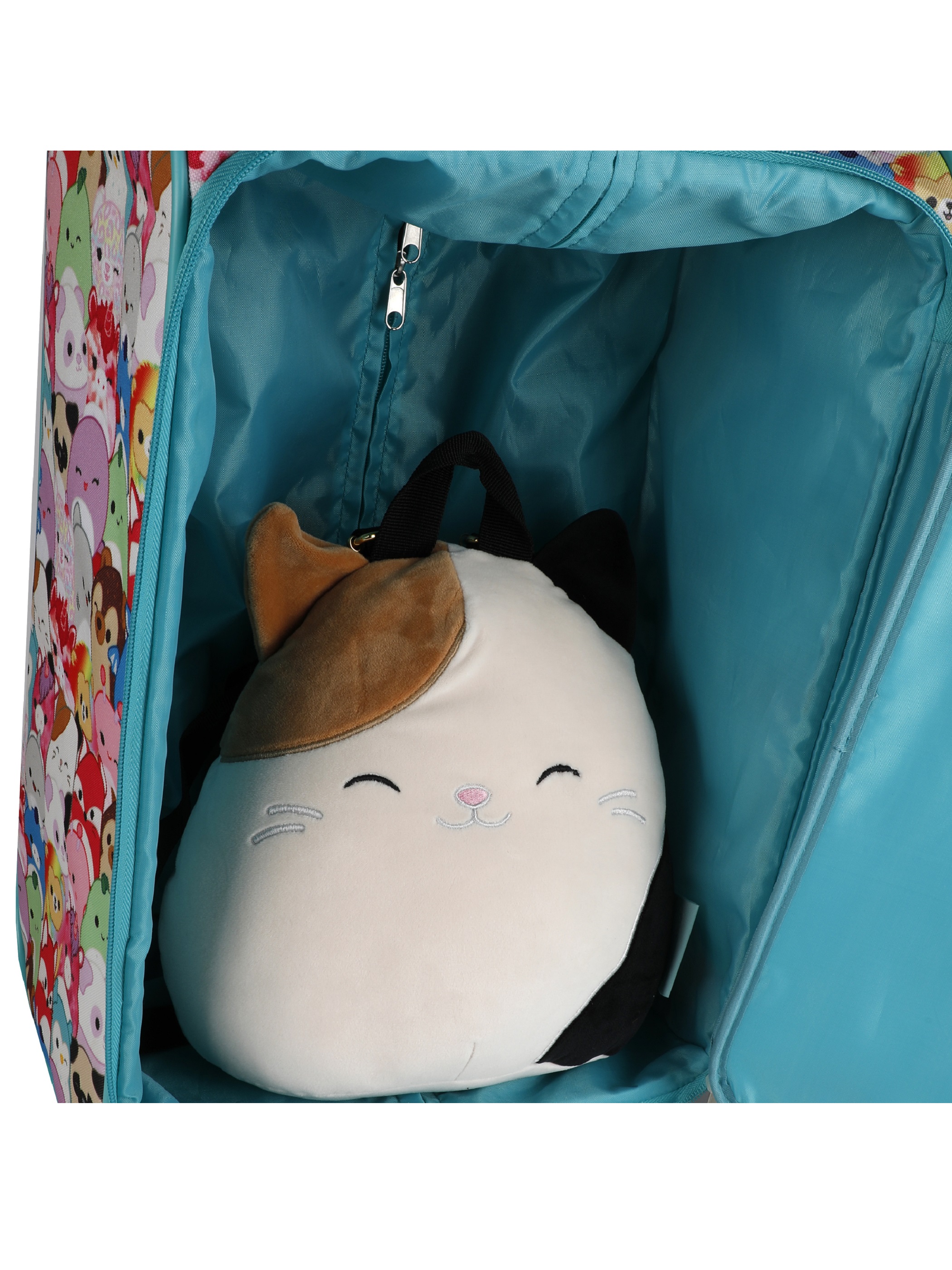 Squishmallows Cameron Cat 2pc  Travel Set with 18" Luggage and 10" Plush Backpack - image 6 of 9