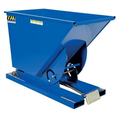Vestil D-75-LD Self-Dump Light Duty Hopper 0.75 Cubic Yard, 2000 lbs
