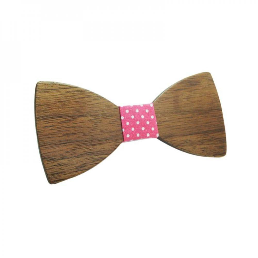 New Wooden Bow Tie Personality Men's Gift Fashion Wedding Wood bowtie Neck Tie