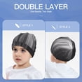 thumbnail image 6 of Sikiie Monochrome Abstract Lines Toddler Beanie Kids Beanie Hat Warm Winter Hats for Boys Girls Knit Cap, 6 of 7
