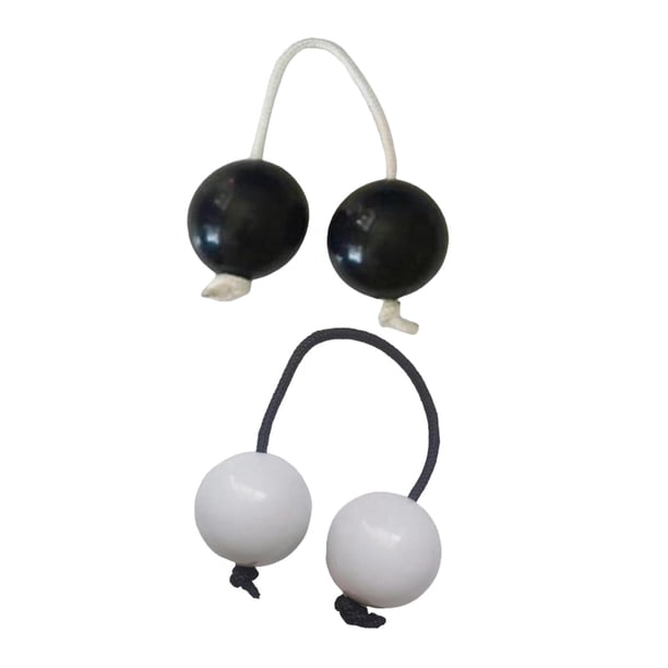Instrumento De Percusión De Maracas De Bola Rítmica Para Dormitorio Adultos Blanco+Instrumento De Percusión De Maracas De Bola Rítmica Para Dormitorio Adultos Negro CUTICAT none