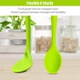thumbnail image 3 of 4Pcs/6Pcs Silicone small spoon baby food spoon children eating kitchen household stirring spoon food grade high temperature resistant, 3 of 7