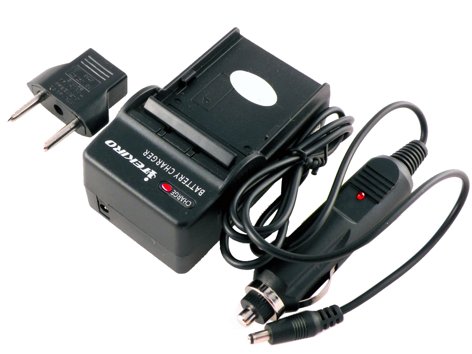 Battery Pack and LCD USB Travel Charger for Samsung SC-D303 SC-D307 Digital Video Camcorder SC-D305
