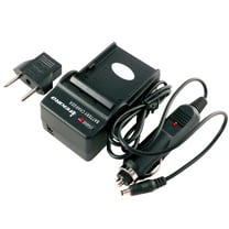 iTEKIRO Battery Charger Kit for Sony Cyber-shot DSC-H7/B, DSC-H7, DSC-H70, DSC-H70B, DSC-H70L, DSC-H70R, DSC-H70S, DSC-H9/B, DSC-H9, DSC-HX5