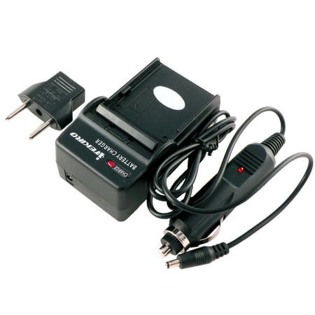 Image of iTEKIRO Battery Charger Kit for Panasonic CGA-S005 CGA-S005A CGA-S005A/1B CGA-S005E CGA-S005E/1B DMW-BCC12 DE-A11 DE-A11B DE-A12 DE-A41 DE-A41A DE-A41B DE-A42 DE-A42A DE-A42B