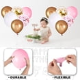 thumbnail image 4 of 60PCS 12-inch latex balloon Metallic confetti Balloon Set Birthday Wedding Baby Gift Celebration Anniversary decoration, 4 of 5
