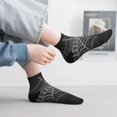 thumbnail image 2 of Pofeuu A Web With A Spider Print 30cm Socks, Adult Running Hiking Socks for Youth and Adult, 2 of 7