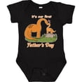 thumbnail image 3 of Inktastic It's Our 1st Father's Day Brontosaurus Family Boys or Girls Baby Bodysuit, 3 of 5