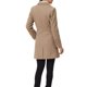 thumbnail image 3 of Abrigo largo de invierno para mujer Inspire Chic, de un solo botón, 2XL, color beige oscuro, 3 of 6