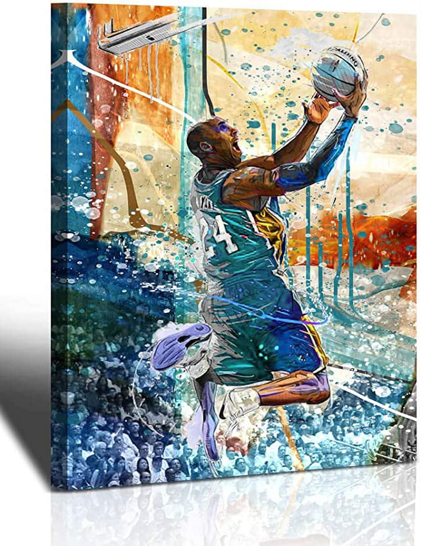 Wall Art Print kobe bryant basketball, Gifts & Merchandise