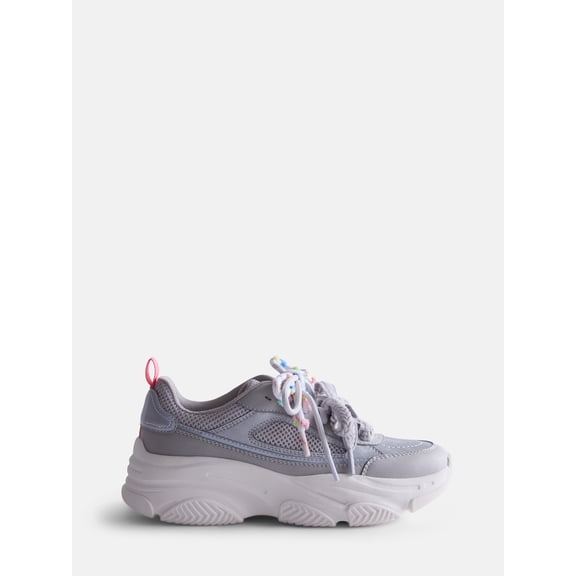 Weekend Academy Girls Double Lace Chunky Sneakers