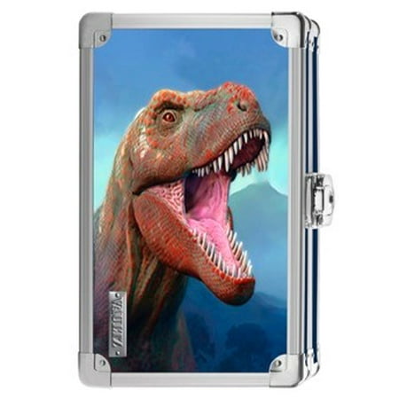 Vaultz Locking Pencil Box, 3D T-rex