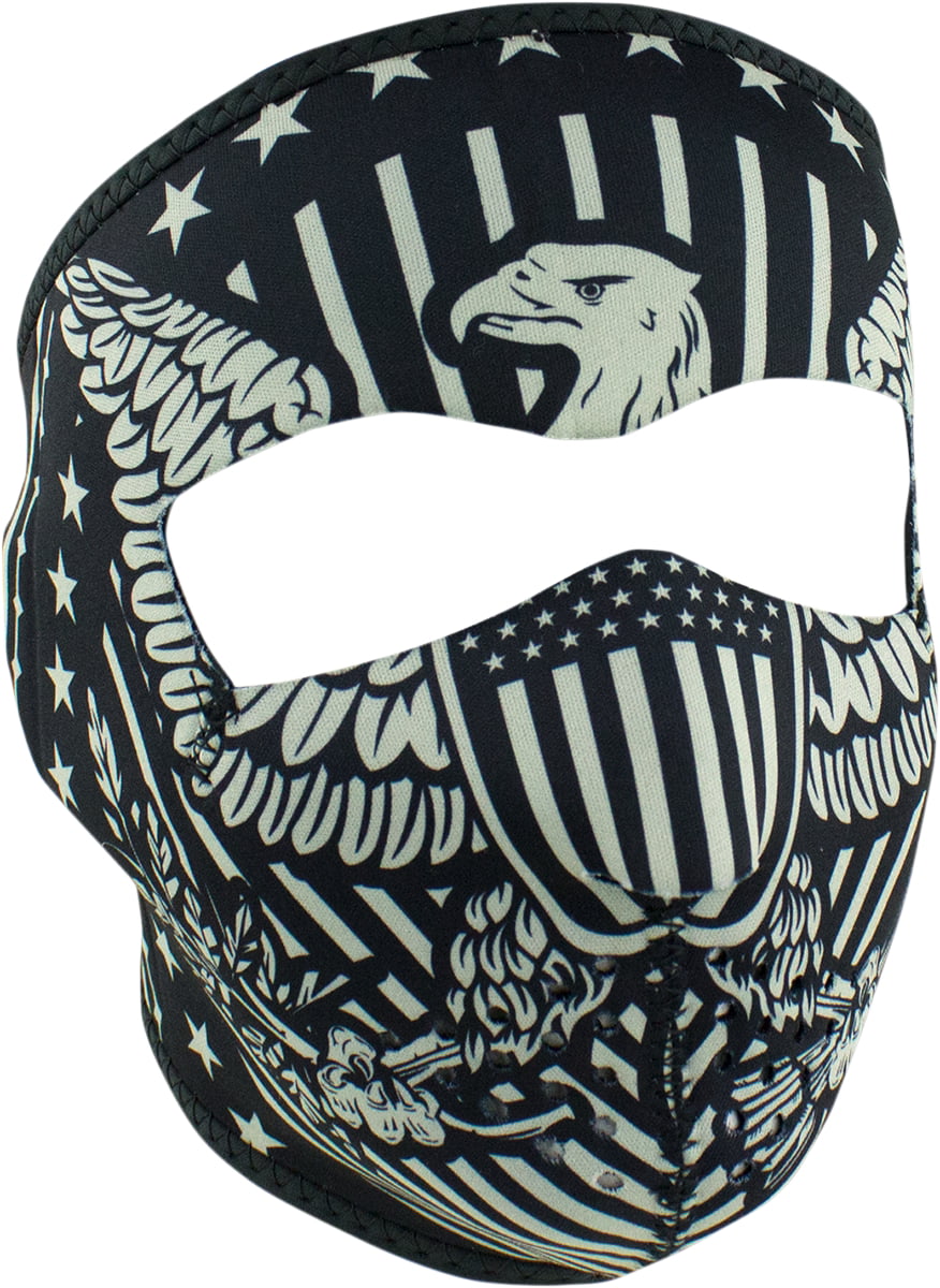 WNFM412 Zan Headgear Vintage Eagle Full Face Mask