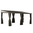 thumbnail image 1 of Sojag Portland 10 x 16 x 8 ft Dark Brown Wall Gazebo, 1 of 6