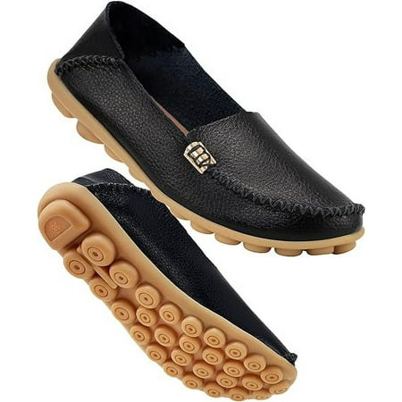 

Women s Comfortable Loafers Casual Round Toe Moccasins Wild Driving Flats Soft Walking Shoes Women Slip On