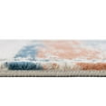 thumbnail image 4 of Unique Loom Nyla Collection Area Rug - Smile (2' x 6' Runner Multi/Gray), 4 of 6