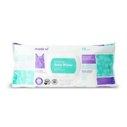 (1-Pack) MADE OF Soothing Organic Baby Wipes - 72 count