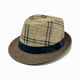 thumbnail image 4 of TFEOQRY Men's Straw Panama Hat UV Protection Wide Brim Breathable Sun Hat for Summer Beach Outdoor Activities, 4 of 4