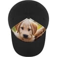 thumbnail image 3 of Cute Golden Retriever Puppy Baseball Cap Classic Golf Cap Soft Dad Hat Multicolor Adjustable Low Profile Hat Unisex, 3 of 6