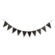 thumbnail image 1 of Banderín para fiesta de cumpleaños Bearachild triangular Negro 16.4 pies, 1 of 6