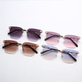 thumbnail image 4 of Frameless Unisex Sunglasses Gradient Lens for Outdoors Sports Travel Glasses UV Protection Lightweight Comfort, 4 of 4