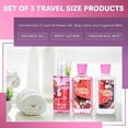 thumbnail image 3 of Vital Luxury Bath and Body Care Travel Set for Unisex,Cotton Candy Scents,with Body Lotion,Mist and Gel, 3 of 7